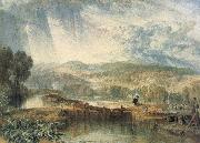 J.M.W. Turner More Park,near watford on the river Colne oil on canvas